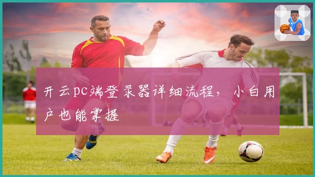 开云pc端登录器详细流程，小白用户也能掌握